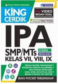 Image of King Cerdik IPA SMP/MTS Kelas VII, VIII, IX