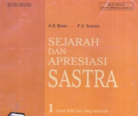 Image of SEJARAH DAN APRESIASI SASTRA KELAS 1 SMU