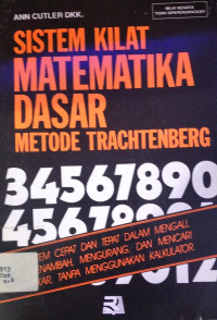 Image of Sistem Kilat Matematika Dasar Metode Trachtenberg