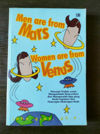 Image of Men are from Mars Women are from Venus