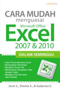 Image of Cara Mudah Menguasai Microsoft Office Excel 2007: dalam seminggu
