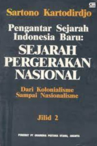 Image of Pengantar Sejarah Indonesia Baru : Sejarah Pergerakan Nasional jilid II