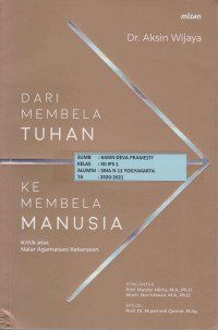 Image of Dari membela Tuhan ke membela Manusia