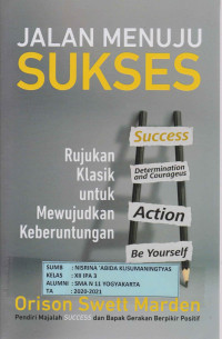 Image of Jalan Menuju Sukses